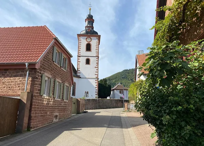 公寓 Fernblick Pfalz - Mit Sauna Weyher