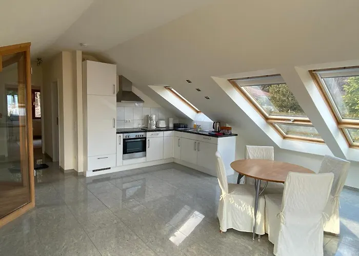 公寓 Fernblick Pfalz - Mit Sauna Weyher